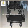 Black Plastic Baby Buggy Board , Universal Buggy Board With Suspension