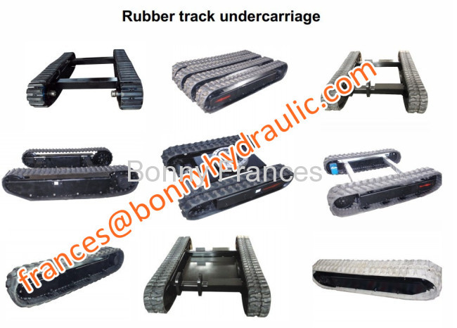 Custom rubber crawler tracks