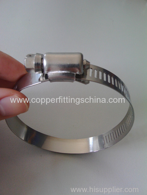 Covered Type Hose Clamps Bandwidth 12.7mm