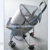 One Hand Foldable Gray Baby Buggy Strollers With Storage Basket