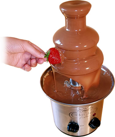 184 tiers Stainless steel Chocolate Fountain