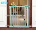 Metal Baby Gates , Baby Safety Gate With Double Locking Device