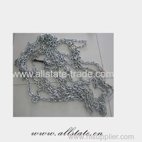 Forged steel link chain