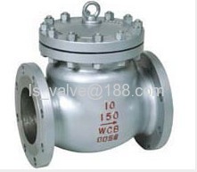 Cast steel swing check valve