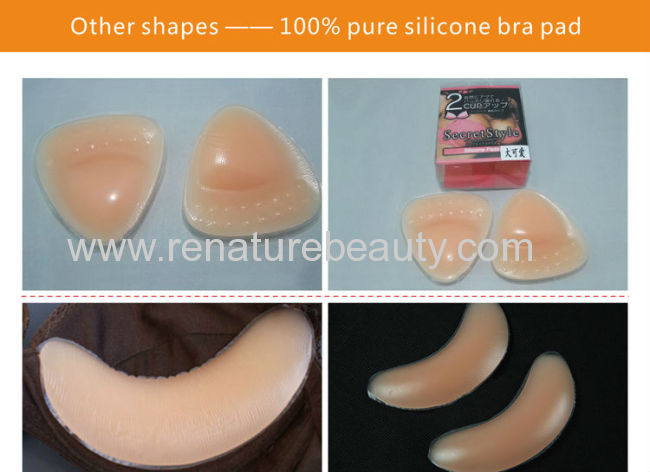 Stocked silicone bra enlargement pads for small wholesale buyer