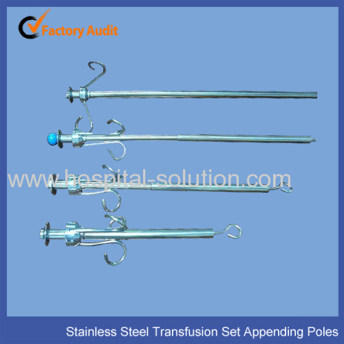 Celing Mounted Stainless Steel Infusion Poles System