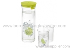 Heat Resistant Borosilicate Glass Carafe