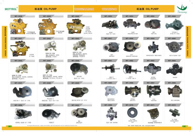 E320 E320B E320C OIL PUMP FOR EXCAVATOR