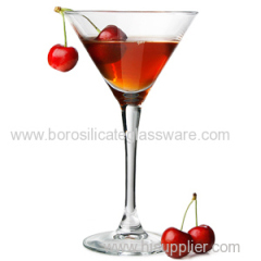 Curving Stemed Martini Glass Cocktail Glass Wine Glasses