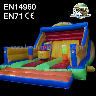 Backyard Inflatables Slide Moonwalk