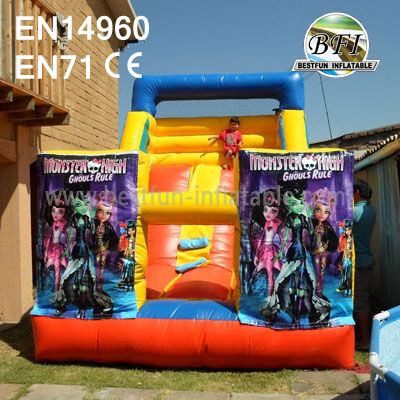 Customized Serve Superman Inflatable Slide 14960