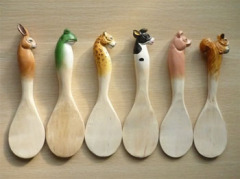 Wood Carved Handmade Kitchenware