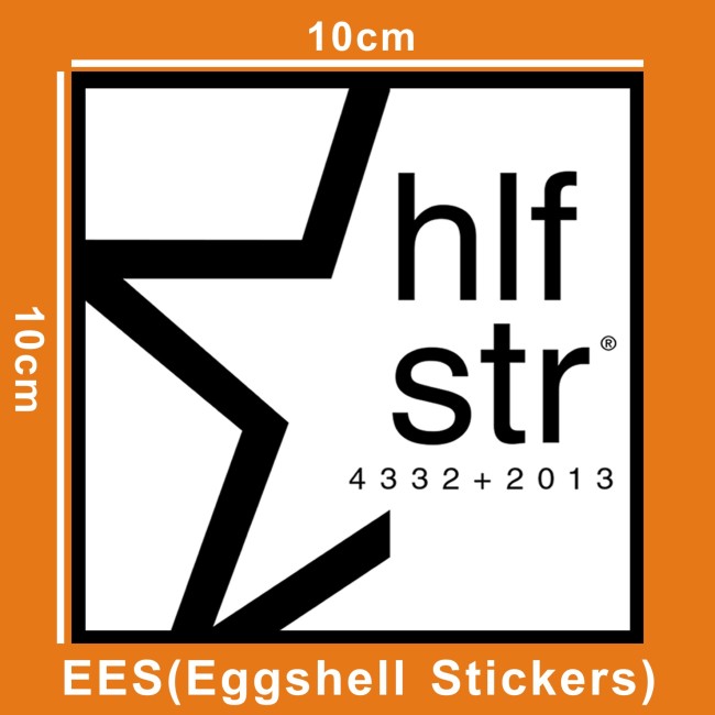 Security Sticker Destructible Eggshell Sheet