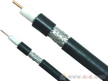 Copper conductor XLPE insulated aluminum wire braid PVC outsheathed concentric cable