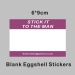 budget deal eggshell stickers custom