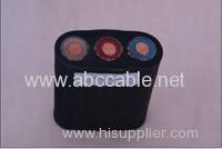 Hot sale! Chinese flat rubber cable