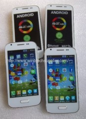 mini S4 phone Android 4 dual sim gsm 850 900 1800 1900mhz wonbtec smartphone