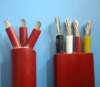 Two core copper conductorPVC insulated PVC sheathed rubber cable 