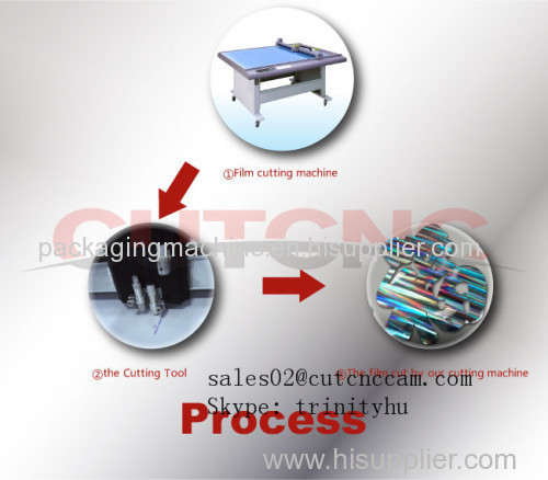 PVC film sheet making cutting plotting machine