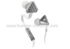 Monster Lady Gaga Silvery High-Performance In-Ear Headphones