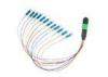 MTP/MPO to LC 12 Fiber Direct Fan-out Patch Cable for Fiber Cassette or Patch Panel