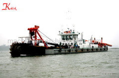 sand dredger used in driver