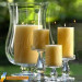 Pyrex Borosilicate Glass Candle Holders