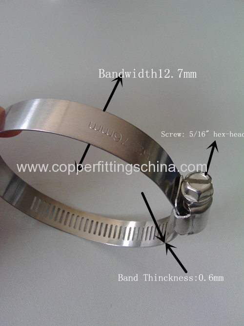 Ningbo China Worm Drive Hose Clamp Manufacturer