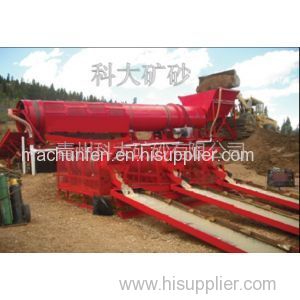 mobile gold trommel gold extracting