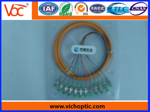 12 core branch FC fiber optical fc/upc pigtail 