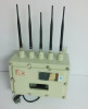 Petrol/ Gas Stations used Anti-explosion mobile signal jammer blocker isolator shield, IR remote control, power adj