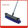 Large and strong outdoor broom /floor brush with PP+iron,pp+pet bristle+iron handle