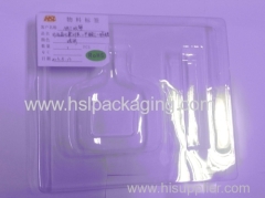 PS flocking plastic blister tray