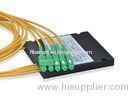 Tree / Star Singlemode Fused Coupler, Cassette Type Fiber Optic Splitter