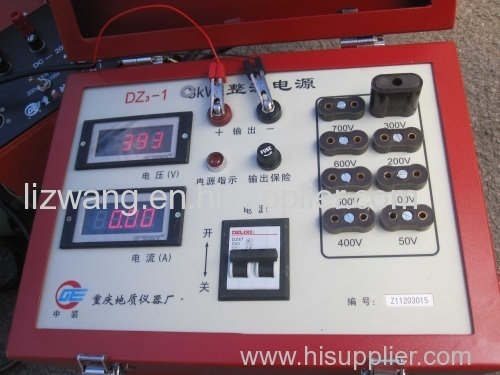 Thallium Detector DJF-2 Series High Power DC IP Measuring System For Metal Exploration
