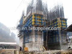 Safe Single - Side Climbing System / Climbing Formwork For Dams , Cooling Towers