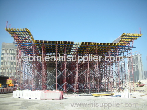 Convenient Efficient Bridge Formwork With Timber Beam, Plywood