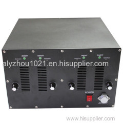 480W high power four band mobile signal jammer blocker isolator shield, power adjustable, Auto-Protection Outpower