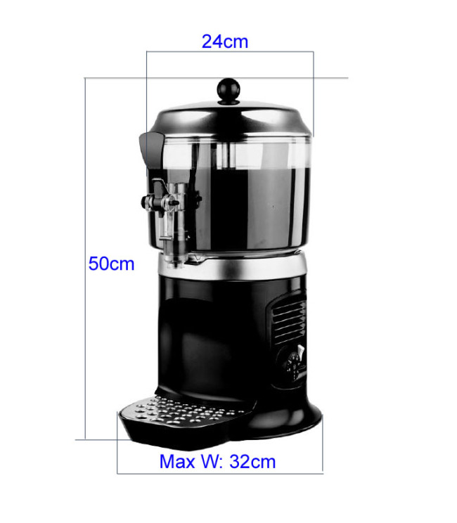 5L Commercial Hot Chocolate Dispenser