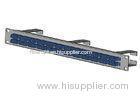Rack Mount LC OM2 / OM1 Fiber Adapter Panel For Backbone Cabling, 19 Inch