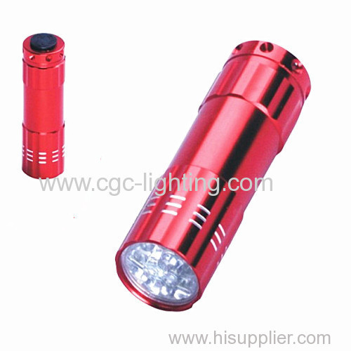 Dry battery LED flashlight