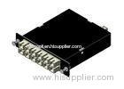 MTP / MPO Plug & Play 12 Fiber Optic Cassette SC Simplex Adapter without Flange