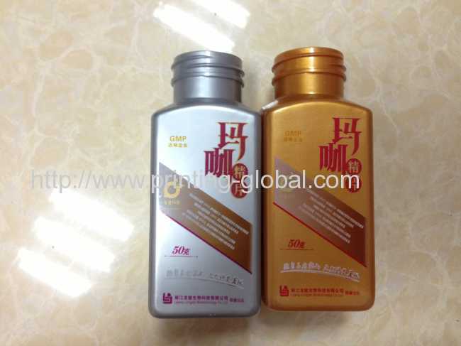 Hot stamping film for for medicine bottle