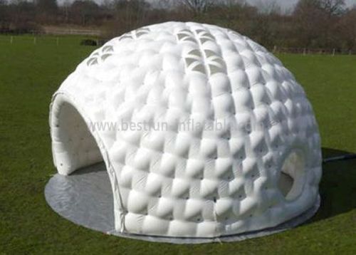 White Commercial Pvc Inflatable Marquee Dome