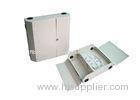 Double Door Wall Mount Fiber Enclosure for FTTH, 24 / 48 Fiber Optic Distribution Box