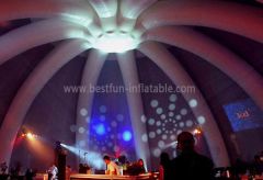 Inflatable Party Dome With Entrance Tunnel