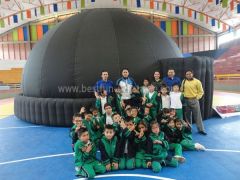 Single Layer Inflatable Planetarium Dome With Entrance