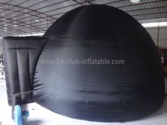 Single Layer Inflatable Planetarium Dome With Entrance