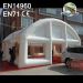White Wedding Tent Inflatable With Windows And Door