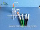 Green Medical 21G Blood Collection Butterfly Needle With Long Bevel